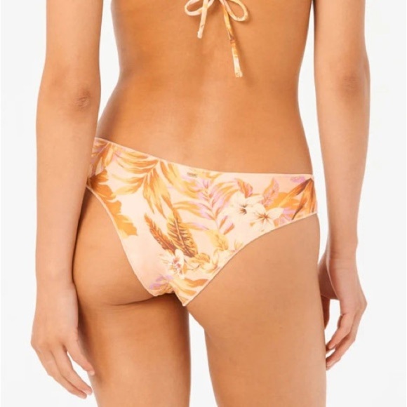 ☀️RIP CURL☀️ SUNDAY SWELL TRI SUNDAY SWELL HIPSTER CHEEKY BIKINI SET - Picture 12 of 14